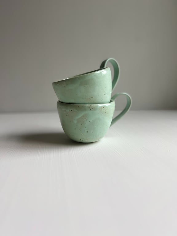 Spot kopper med hank billede 5