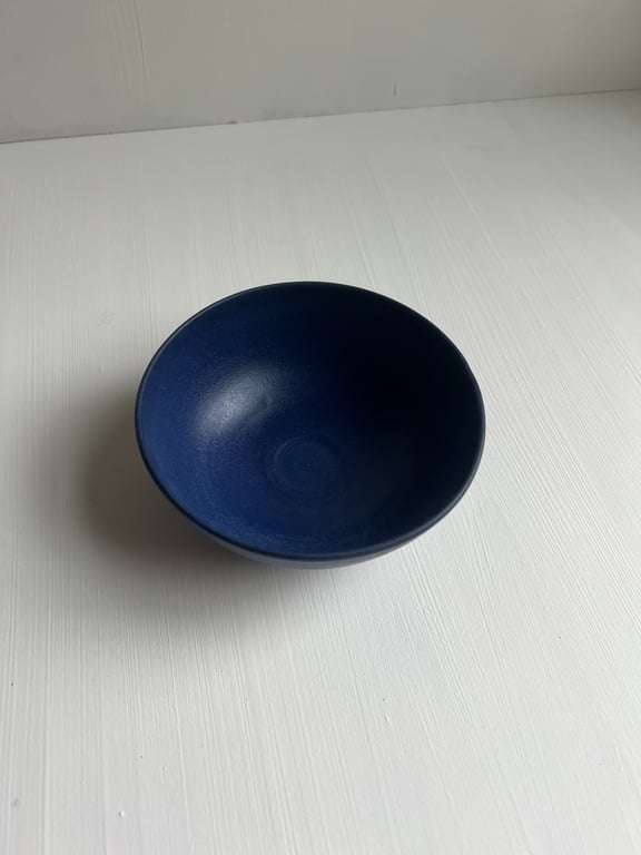 Skål i coboltblå billede 2