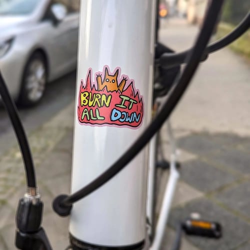 War and Peas, F*ck cars! Sticker Sheets (2)