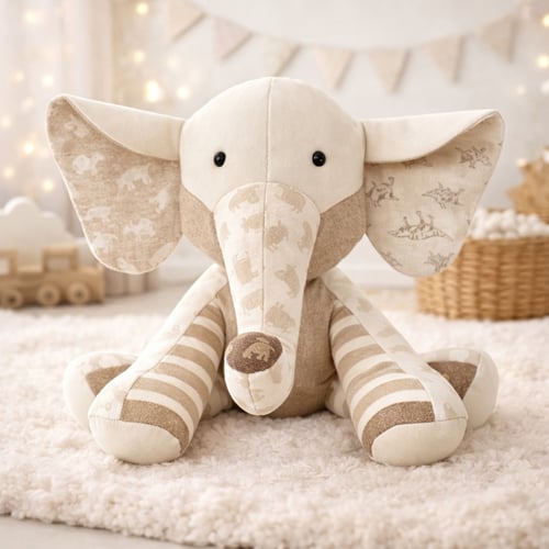Bestil din egen "Memory Elefant" Jeg syer den for dig. (3)