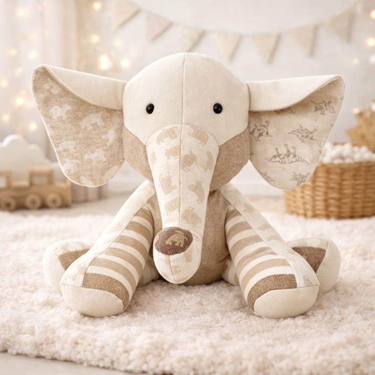 Bestil din egen "Memory Elefant" Jeg syer den for dig. billede 3