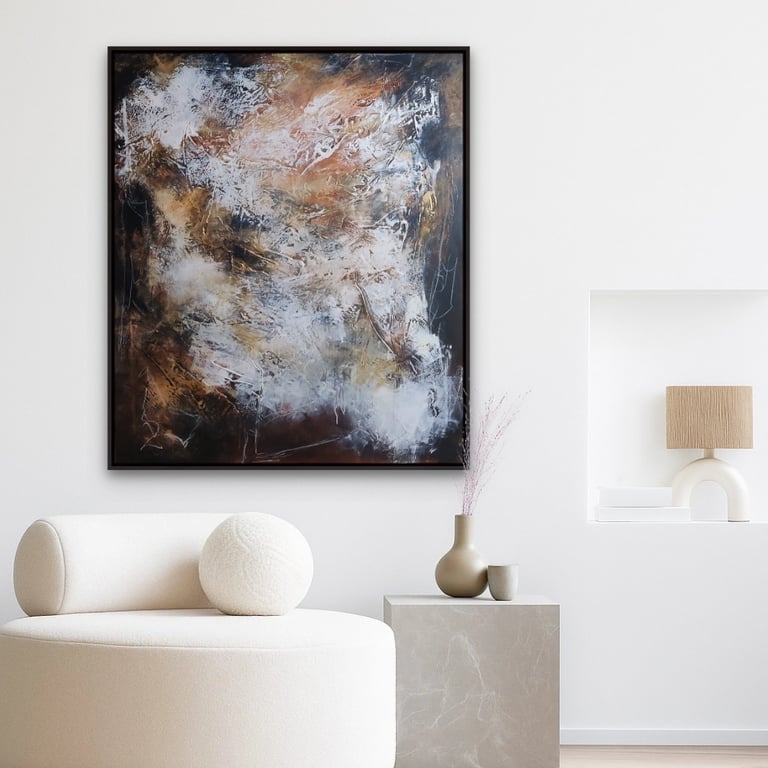 Invisible Mind (100x120) billede 2