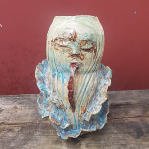 Når vi det nu? Skulpturel vase  – produktbillede