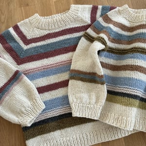 Digital opskrift: Birk Sweater - SNILD (barn)  – produktbillede