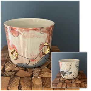 "Dejlige Damer" kop, støbt – produktbillede