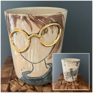 "Dejlige Damer" kop, støbt – produktbillede