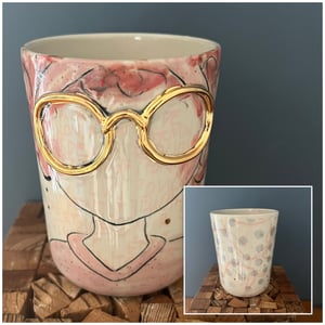 "Dejlige Damer" kop, støbt – produktbillede