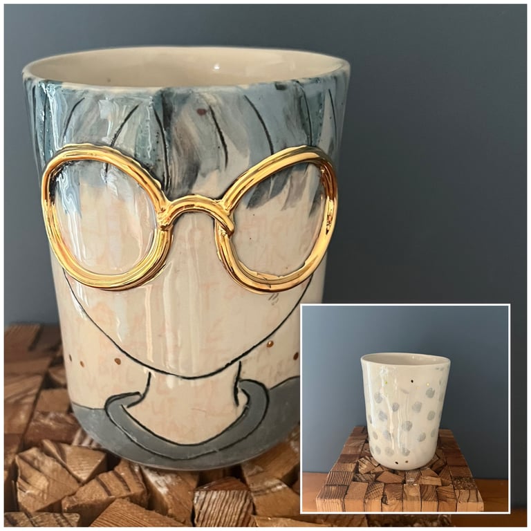 "Dejlige Damer" kop, støbt