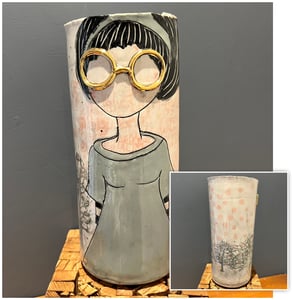 "Dejlige Damer" vase – produktbillede