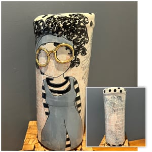 "Dejlige Damer" vase – produktbillede