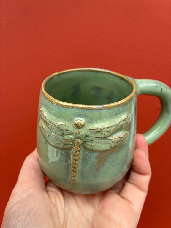 Lille guldsmed kop med hank billede 2