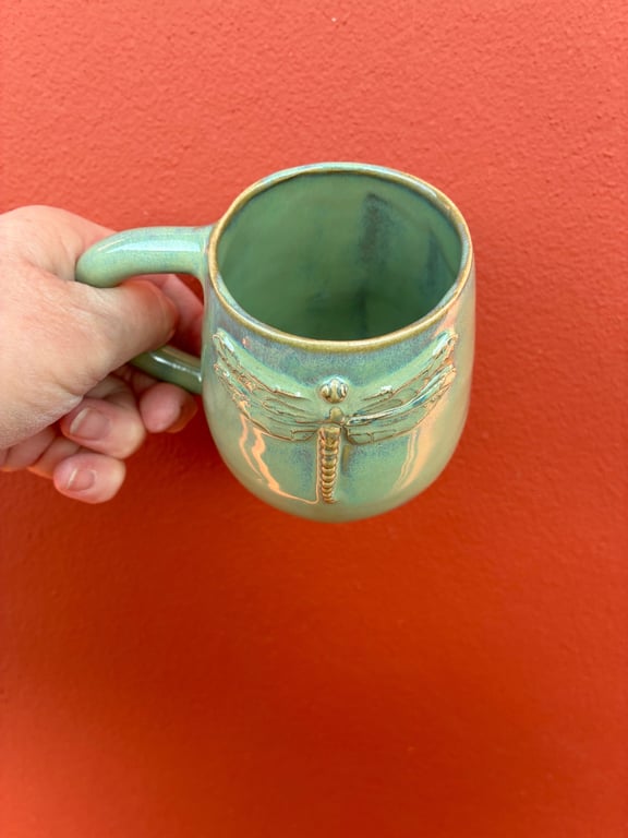 Lille guldsmed kop med hank billede 3