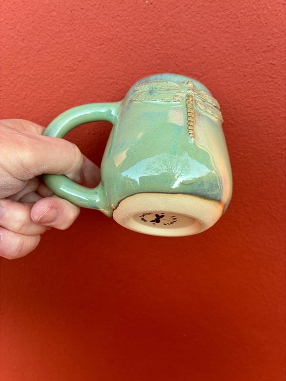 Lille guldsmed kop med hank billede 4