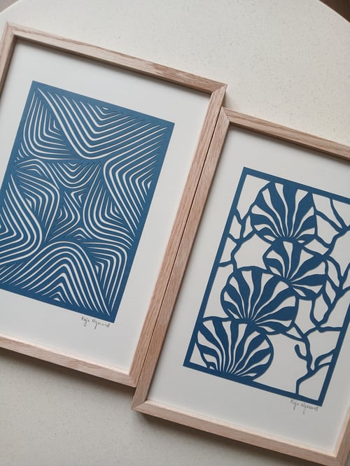 A4, papercut, petrol, indrammet  (2)