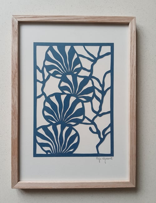 A4, papercut, petrol, indrammet 