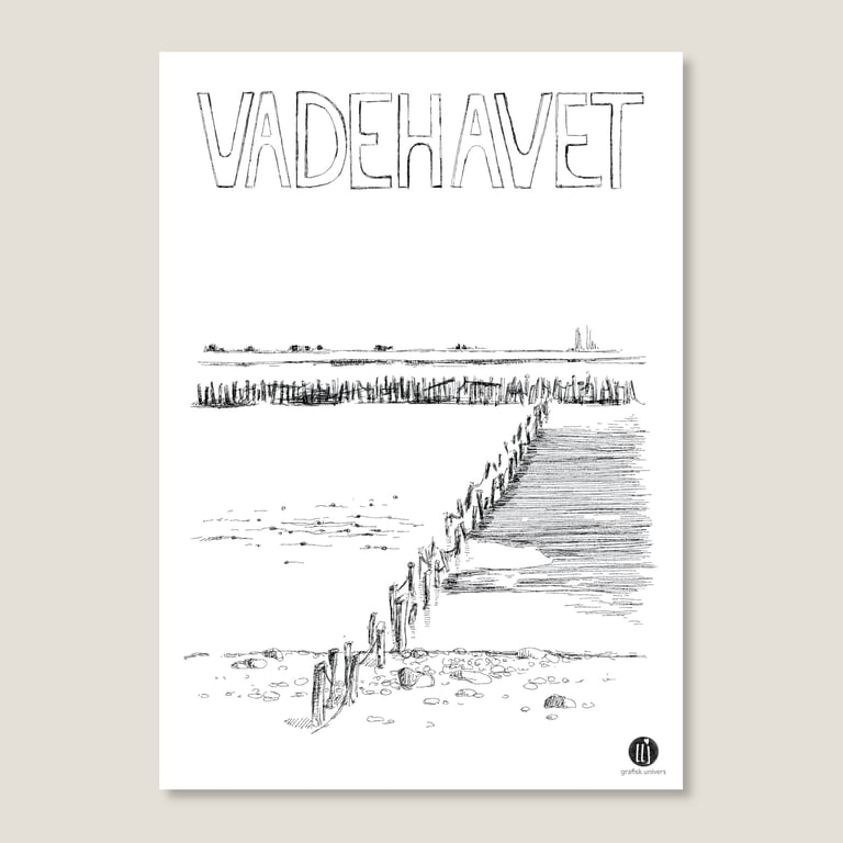 Vadehavet - kort