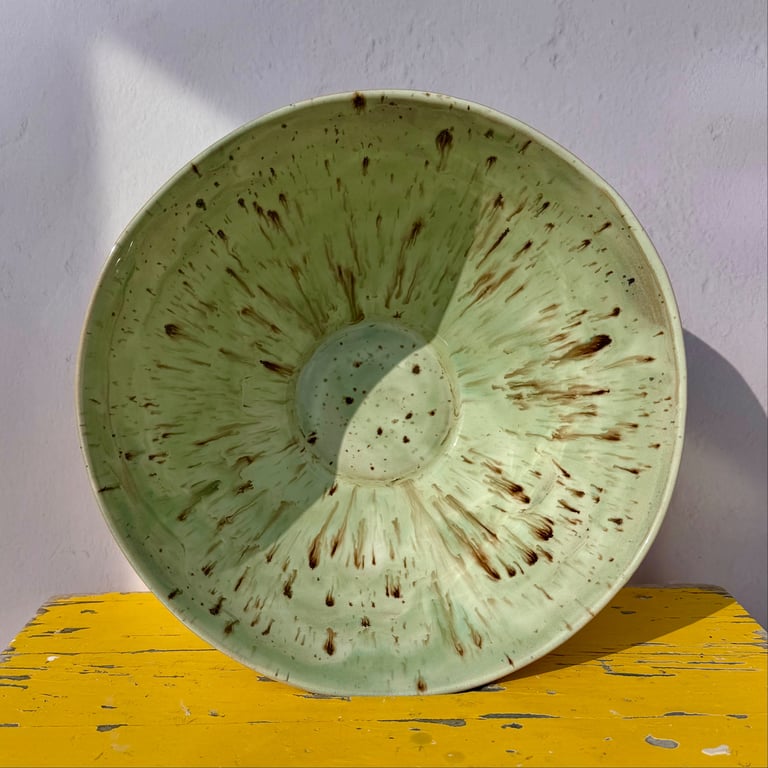 Serveringsskål chocolate mint  billede 2