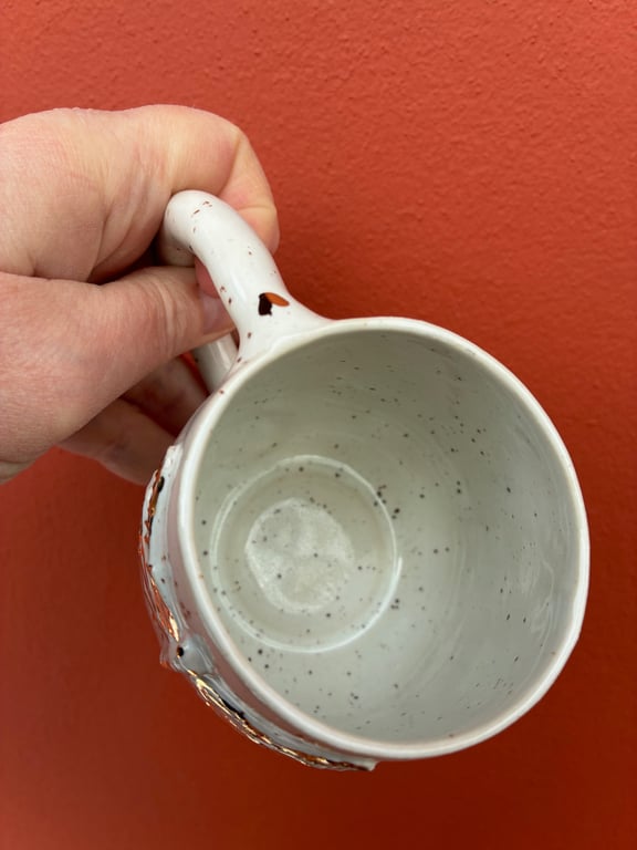 Guldsmed kop med hank billede 3