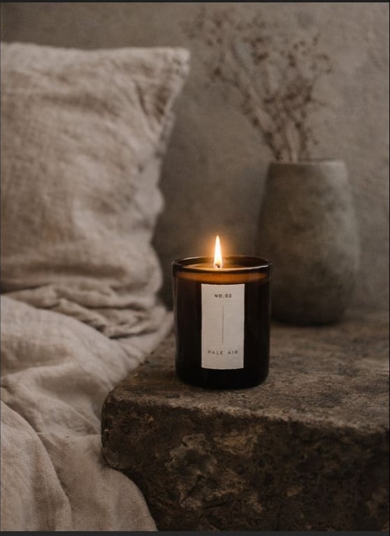 NŌR | SCENTED CANDLE | NO.03 Pale Air — 200 ml