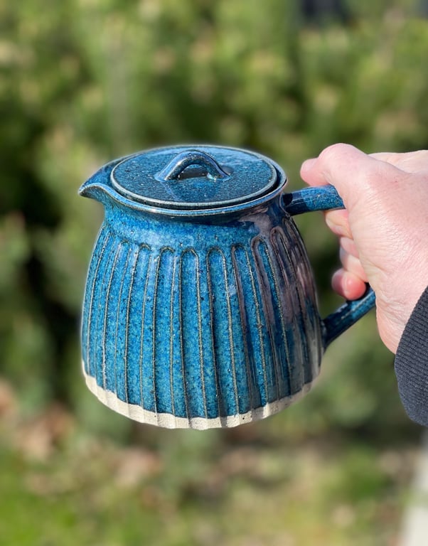 Kande m. riller og m. løst låg - 0,7 liter billede 2