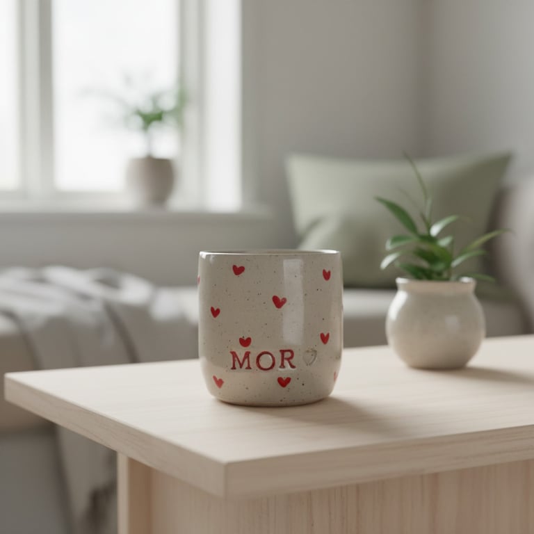 Mor kop. 320 ml. H: 8 cm