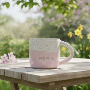 Mor kop lyserød. 360 ml. H: 8 cm – produktbillede