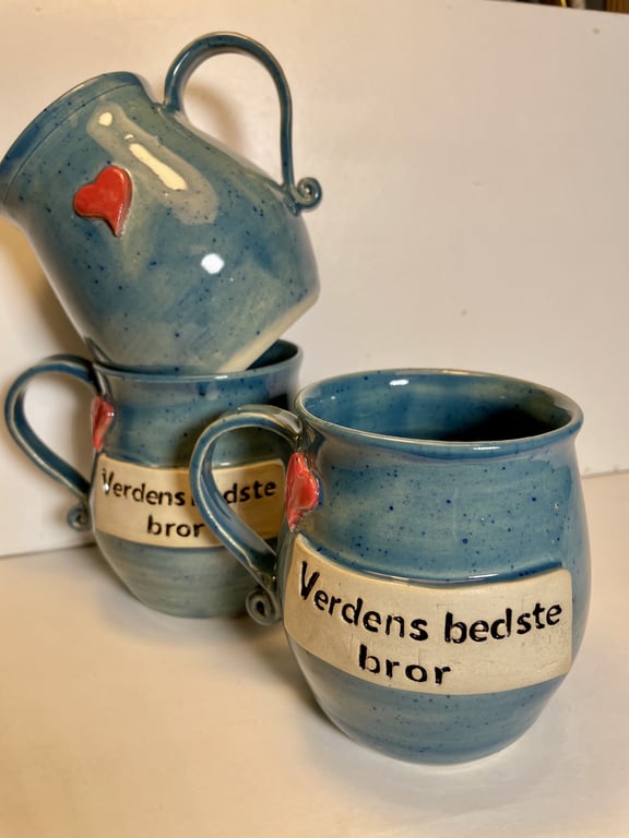 Krus med tekst - Verdens bedste bror billede 3