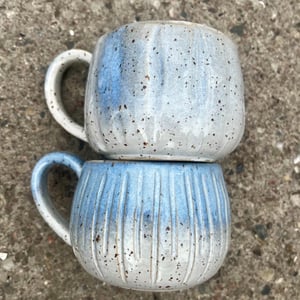 Blå- tekopper – produktbillede