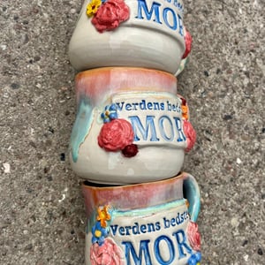 Verdens bedste mor – kop med hank – produktbillede