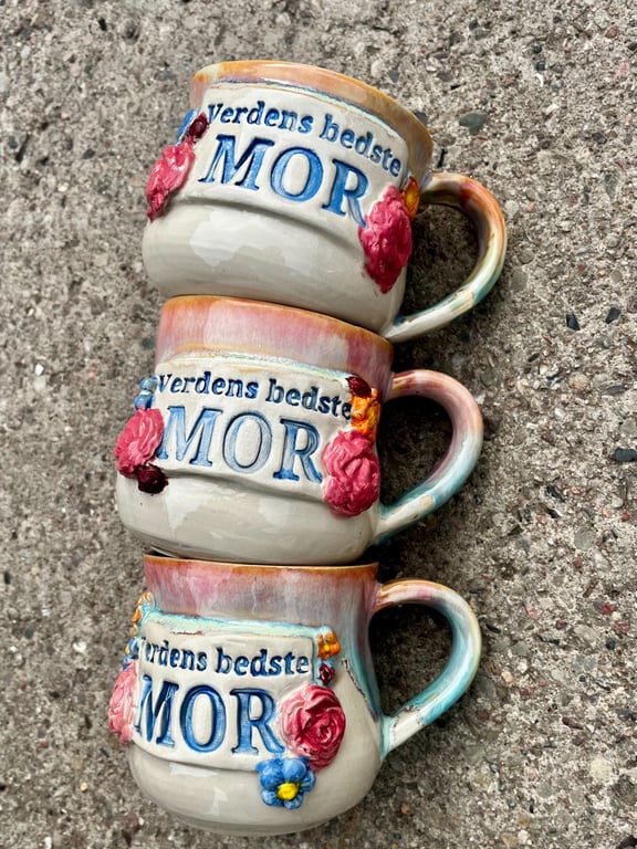 Verdens bedste mor – kop med hank billede 2