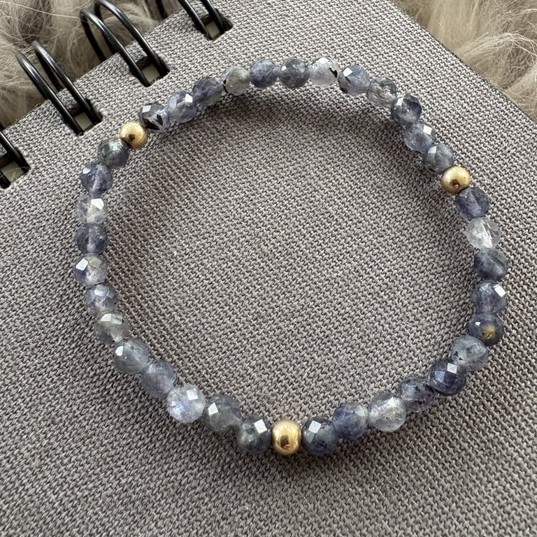 Iolit armbånd 4mm