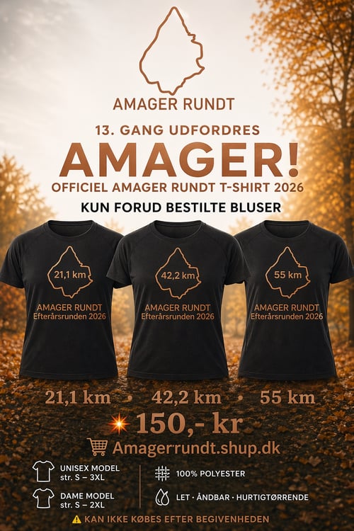 T-shirts unisex efterårsrunden 2026