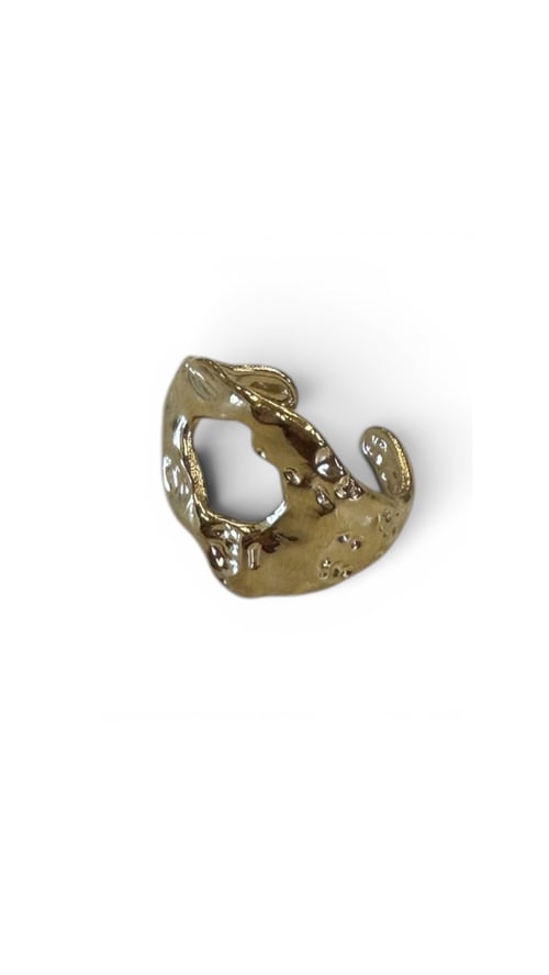 Asta forgyldt justerbar fingerring  (3)