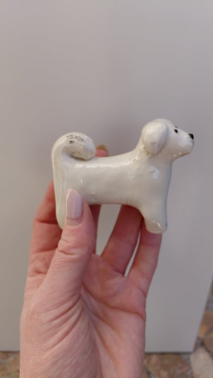 hundefigur, bomulds hund typen billede 2