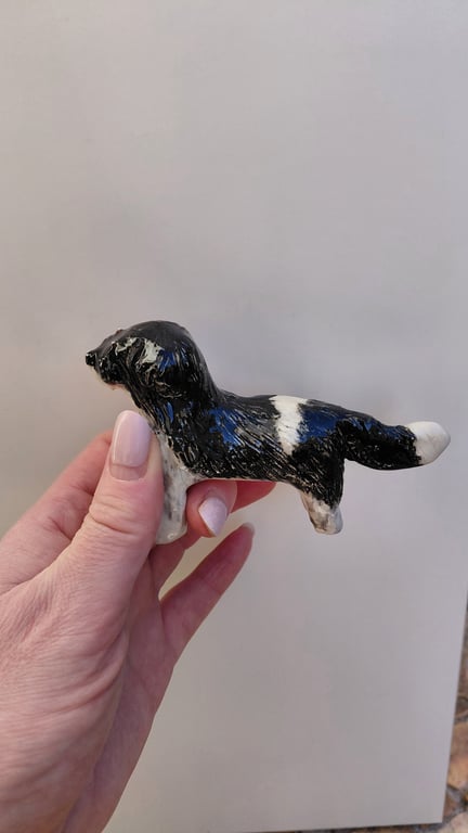 hundefigur, bomulds hund typen billede 3