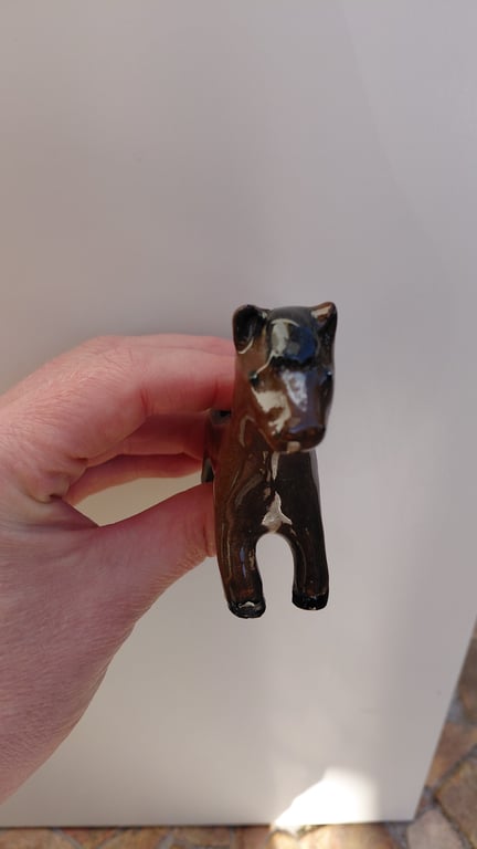 lille kortbenet ponyfigur billede 2