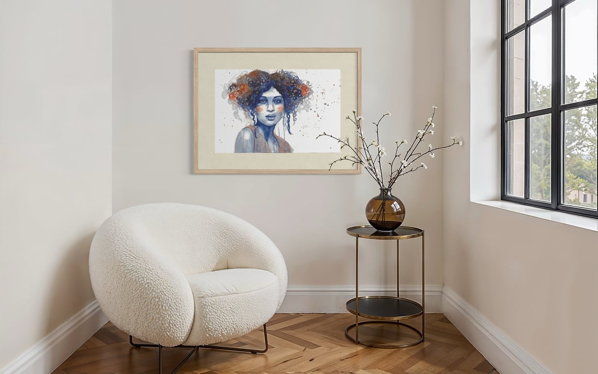 Uden titel – 38 cm x 57 cm billede 4