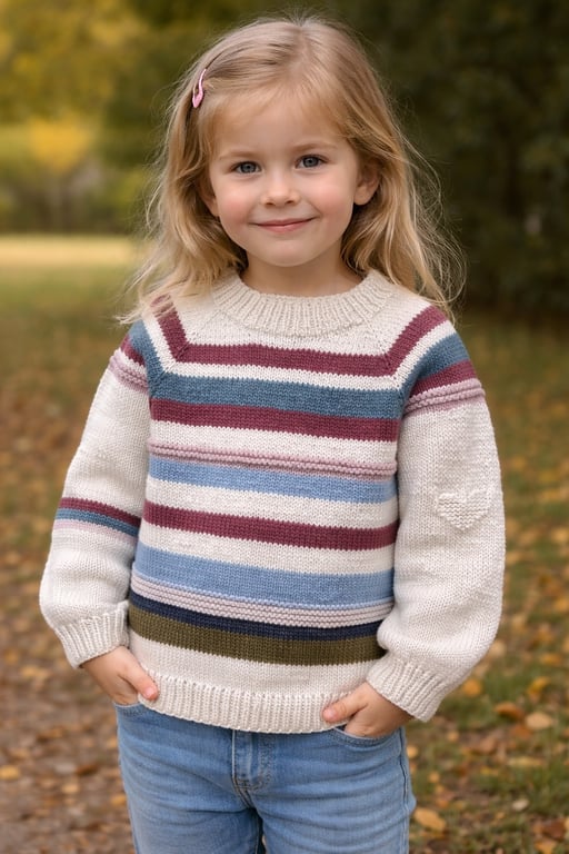 Digital opskrift: Birk Sweater - SNILD (barn)  billede 4