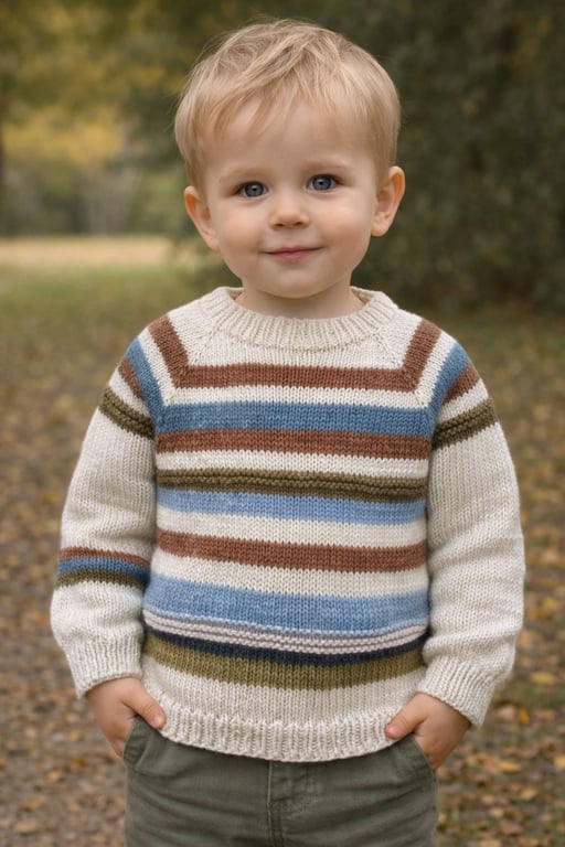 Digital opskrift: Birk Sweater - SNILD (barn)  billede 5