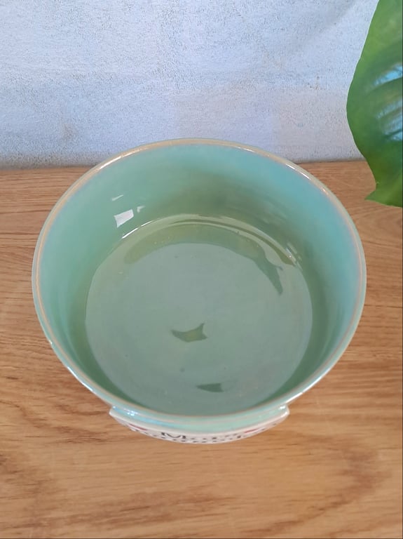 Mors hyggeskål er 6,5 cm høj og 16 cm i diameter billede 3