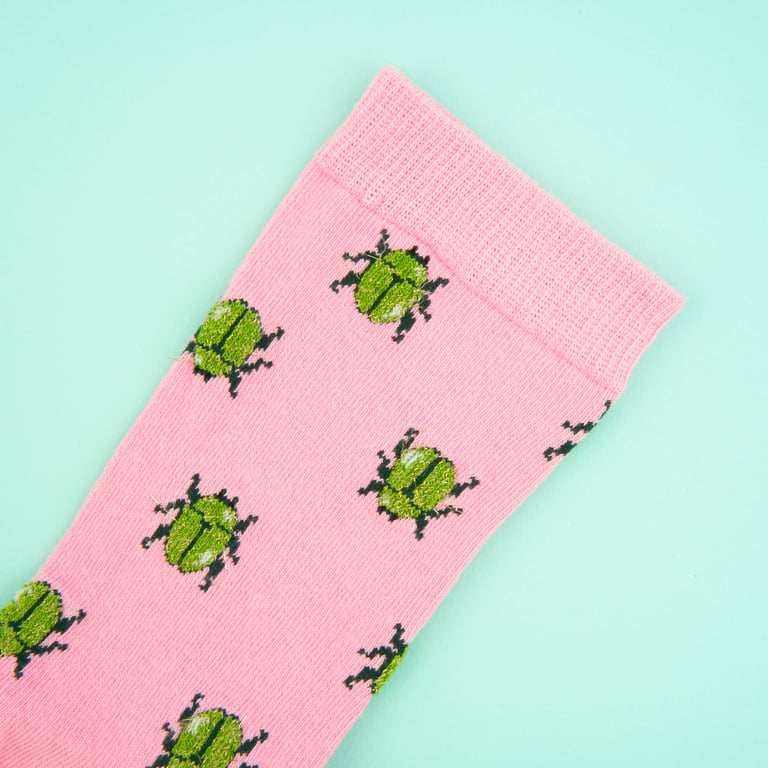 Coucou Suzette, Beetle Glitter Socks