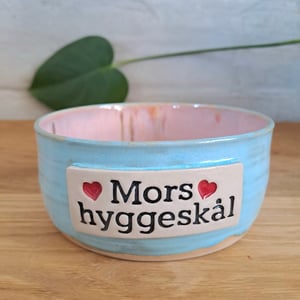 Mors hyggeskål er 6 cm høj og 13 cm i diameter – produktbillede