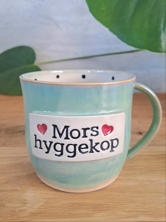 Mors hyggekop kan indeholde 425 ml.