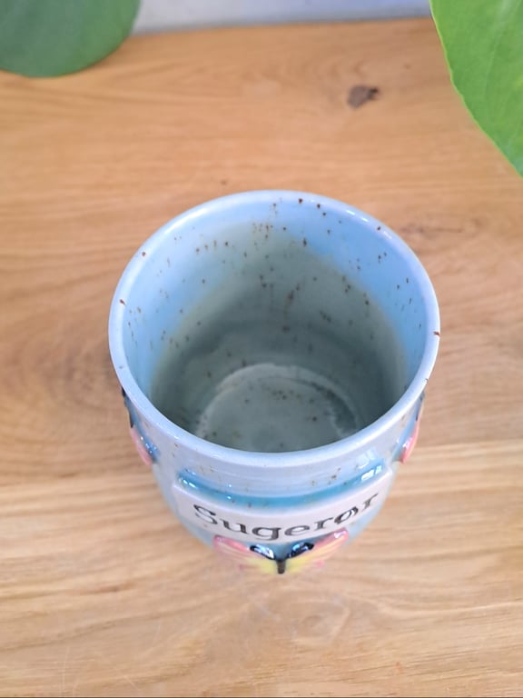 Holder til sugerør - den er 10 cm høj billede 3