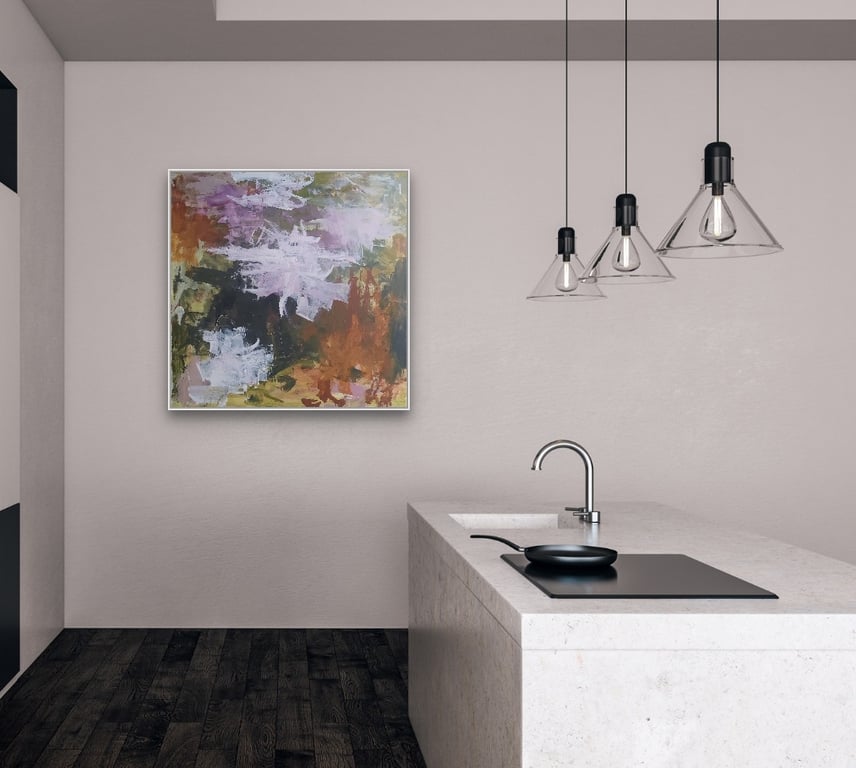 Softly Breaking (80x80) billede 2