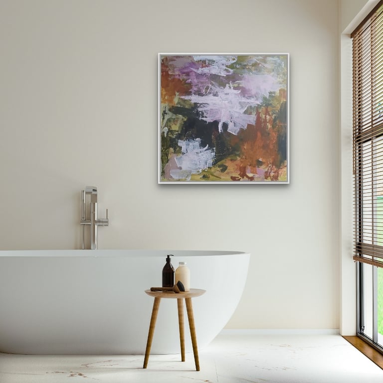 Softly Breaking (80x80) billede 3
