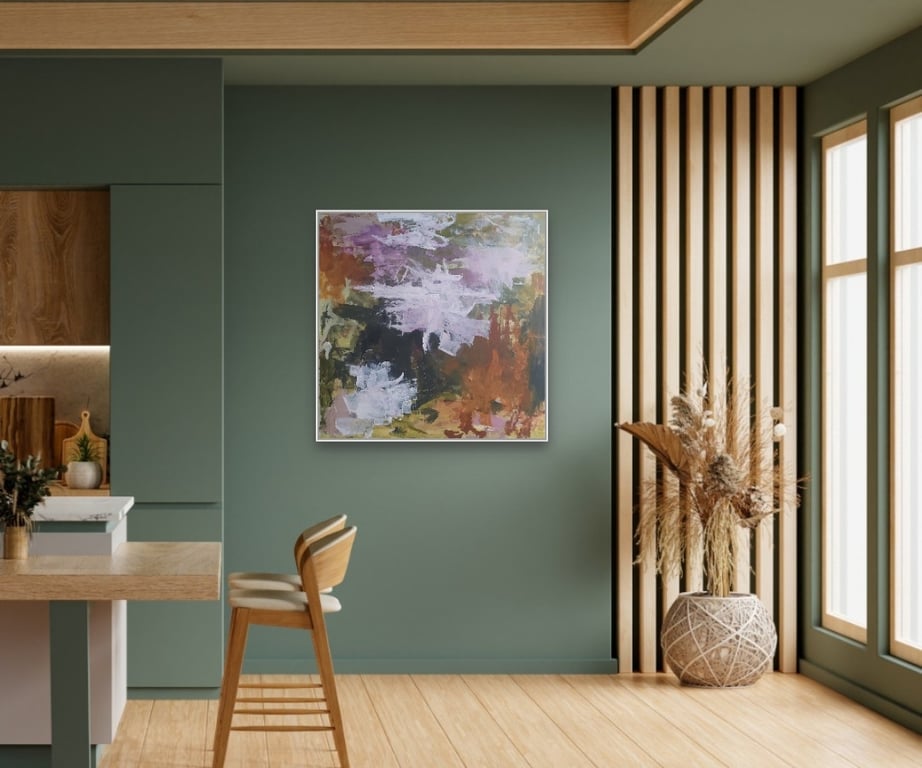 Softly Breaking (80x80) billede 4