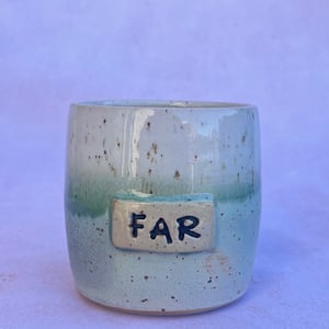 Grøn far kop. 350 ml. H: 8,5 cm – produktbillede