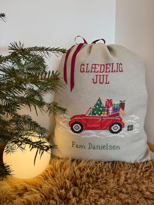 Familiens gavesæk 2036-3 Str. 52 x 67 cm. (2)