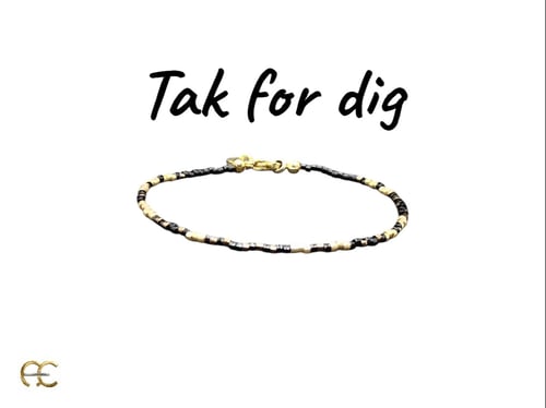 Armbånd med valgfri morsekode (2)
